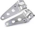 Happigo Ankia Universal 33MM-43MM Metal Motorcycle Modified Silver. Fixed Price $19.84.