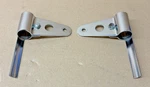 * Yamaha Honda Suzuki ? Chrome Headlight Fork Ears Mounts Brackets. Fixed Price $48.00.