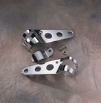 Drag Specialties 5-1/2" Side-mount Headlight Bracket Chrome DS-285050. Fixed Price $23.99.