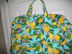 Vera Bradley Grand Traveler Bag **nwt Lemon Grove Great For All Your Trips. Fixed Price $55.00.