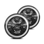 7-INCHES Led Headlights Round Halo H6024 Compatible With 2007-2017 Jeep Wrang.... Fixed Price $147.54.
