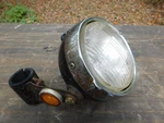 Vintage Motorcycle Headlight Fork Clamps Honda Stanley 6-1720 RR30 Sae B67. Fixed Price $129.99.
