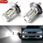 80W White H7 Led Projector Lens Bulbs For Bmw E46 330I 325I Drl High Beam. Fixed Price $10.38.