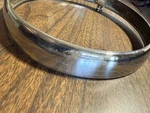 Bmw Airhead Chrome Headlight Bezel Rim Supporting Ring R100RT R100RS 63121356402. Fixed Price $50.00.
