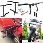 Front Engine / Rear Guard Crash Bar For Harley Touring Road Street Glide 2014-23. Fixed Price $269.12.
