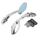 Chrome Motorcycle Rearview Side Mirror For 97-09 Suzuki GSX-R600 750 Hayabusa. Fixed Price $43.05.