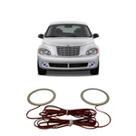 Bright White Led Fog Light Halo Ring Kit For Chrysler Pt Cruiser 06-10. Fixed Price $55.30.