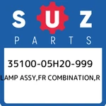 35100-05H20-999 Suzuki Lamp Assy,fr Combination,r 3510005H20999, New Genuine Oem. Fixed Price $531.26.