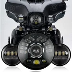 For Harley Heritage Softail Classic Flstc 7 Inch Led Headlight Fog Passing Lamp. Fixed Price $70.99.