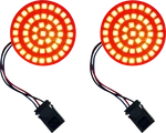 Custom Dynamics GEN-4-R-25ST Genesis Red Rear Turn Signals Fxbb Street Bob. Fixed Price $109.95.
