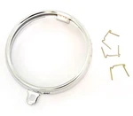 Reproduction Headlight Rim And Hardware 33101-028-013 Honda Z50 1972-1978. Fixed Price $16.95.