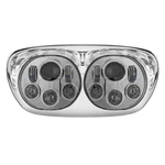 Hogworkz Harley Road Glide Dual 5 3/4" Chrome Led Daymaker Style Headlight. Fixed Price $377.98.