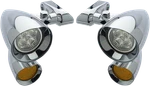 Headwinds Vampire 2" Spotlight & 1-3/8" Turn Signals FLT900VD0015CAP Combo. Fixed Price $563.56.