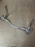 Used Bent Genuine Harley Davidson Passing Lamp Bracket Oem 68684-86 Flt Chrome. Fixed Price $60.00.