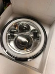 Harley Davidson Motorcycle Chrome Led Daymaker Drl Halo Headlight - Flhx Flhr. Fixed Price $59.99.