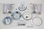 Headlamp Cowl Kit Chrome For Harley-davidson. Fixed Price $558.99.