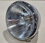 V-twin 49-0920 6-1/2" Headlamp Chrome 36-57 Springer Fork Volt. Fixed Price $85.00.