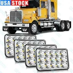 Fit For Western Star 4900SA 4900EX Truck 4PC 105W 4X6 Inch Led 5D Headlight. Fixed Price $49.98.