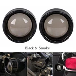 Black Visor-style Turn Signal Bezels Smoke Lens Fit For Harley Softail Touring. Fixed Price $15.98.