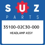 35100-02C30-000 Suzuki Headlamp Assy 3510002C30000, New Genuine Oem Part. Fixed Price $184.93.