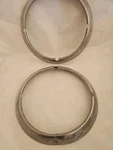 Chrome Contoured 7 Inch Headlamp Trim Harley-davidson Touring Headlights Two. Fixed Price $25.50.