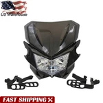 Dirt Bike Headlight Black W/fairing Headlamp Universal For Yamaha Honda Kawasaki. Fixed Price $32.46.