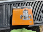 Rigid R22002 11 Amp Corded Peak Hp Fixed Base Router. Fixed Price $220.00.