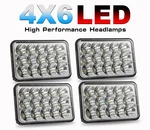 H6545 4X6" Headlights Hi/lo Sealed Beam Lamp Fit Isuzu Nqr Npr-hd Ftr. Fixed Price $90.99.