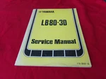 Yamaha LB80-3D Service Manual Oem Nice Genuine. Fixed Price $25.00.