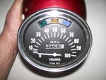 1968 Yamaha YAS1 125 Speedometer, Headlight, Bucket And Cable. Fixed Price $89.99.