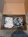 New Oem Indian Motorcycle Led Headlight 2417522 + Bucket 2412789-658 Harness. Fixed Price $455.00.