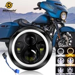 7" Inch Led Projector Headlight Drl Hi/lo Beam For Harley Davidson Fatboy Flstf. Fixed Price $31.99.