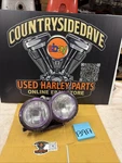 Harley Fat Bob Headlight Spray Painted Cosmetic Blems Dual Boob Mount Housing. Fixed Price $270.00.