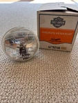 Harley Davidson Motorcycle Halogen Headlight Part Number 67707-81 (nos) (oem). Fixed Price $54.00.