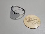 Chrome Light Visor For Motorcycle Harley Davidson Chopper Custom Fog Spot Pass. Fixed Price $19.99.