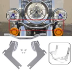 For Harley Road King 94-13 Spot Fog Passing Light Lamp Turn Signal Bracket Bar. Fixed Price $49.85.