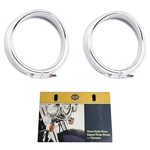 Oem Harley-davidson 1994-2017 Chrome Turn Signal Visor Trim Rings 69749-05. Fixed Price $42.70.