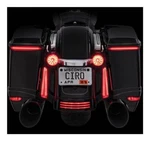 Ciro Bag Blades Low Profile Led Lights '14-UP Harley W/ Controller, Amber 40008. Fixed Price $239.99.