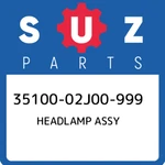 35100-02J00-999 Suzuki Headlamp Assy 3510002J00999, New Genuine Oem Part. Fixed Price $223.51.