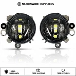 Smoked Fog Light Set Of For 2012-2017 Honda Goldwing GL1800 Mount Brackets New. Fixed Price $114.39.