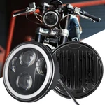 Dot 5.75" 3/4 Led Headlight Ring Drl For Honda Shadow Aero Spirit 750 Vtx. Fixed Price $34.49.