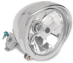 Drag Specialties 2001-0095 Diamond-style Bottom-mount 3/4IN Headlight Assembly. Fixed Price $129.27.