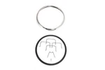 7 Inch Headlamp Chrome Outer Rim For Harley-davidson. Fixed Price $52.99.