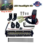For Kawasaki Led Headlight Bar Lighting Kit KX125 KX250 KLX110 KLX450R. Fixed Price $26.00.