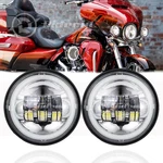 Pair 4.5" Led Fog Passing Lights For Harley Davidson Electra Glide Ultra Classic. Fixed Price $35.98.