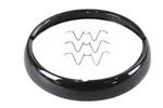 Outer Headlamp Trim Black For Harley-davidson. Fixed Price $48.99.
