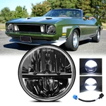 7" Round Headlight Hi/low Sealed Reflector H4 Fit Ford Mustang 1965-1973. Fixed Price $45.99.