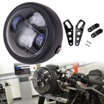 6.5" Motorcycle Universal Led Headlight Lamp High Low Beam For Harley Cafe Racer. Fixed Price $34.95.