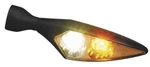 Kuryakyn 2540 Rhombus Front Left White/amber Satin Black. Fixed Price $97.99.