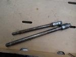 Honda Nighthawk Front & Rear Wheel Spindles Free Post. Fixed Price $26.85.